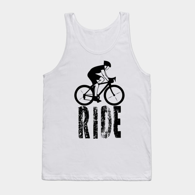 Ride Cycling/Biking Tank Top by Wine4ndMilk